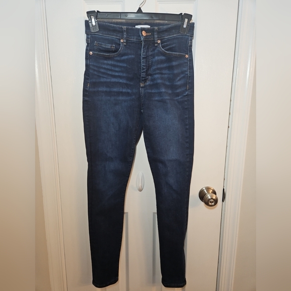 Made And Loved LOFT The Jegging Blue Denim Jeans Women's Sz 27/4 - Picture 1 of 6